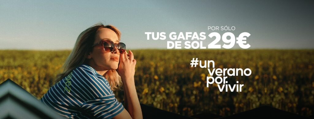 Prot gete del sol con Alain Afflelou. C.C. Las Rosas